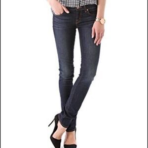 J Brand Pencil Leg 3912C012 Dark Vint 4081 Denim Low Rise Bottoms Stretch Long